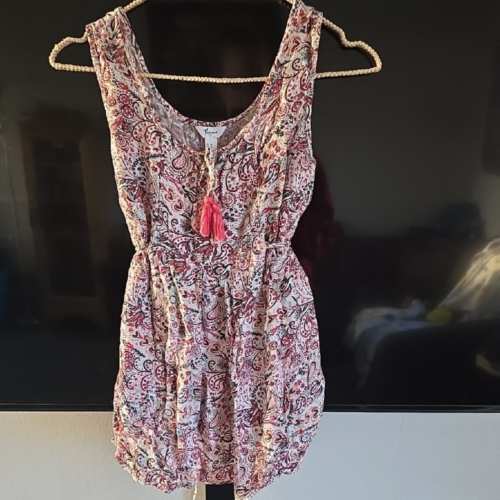 Floral Sleeveless Dress